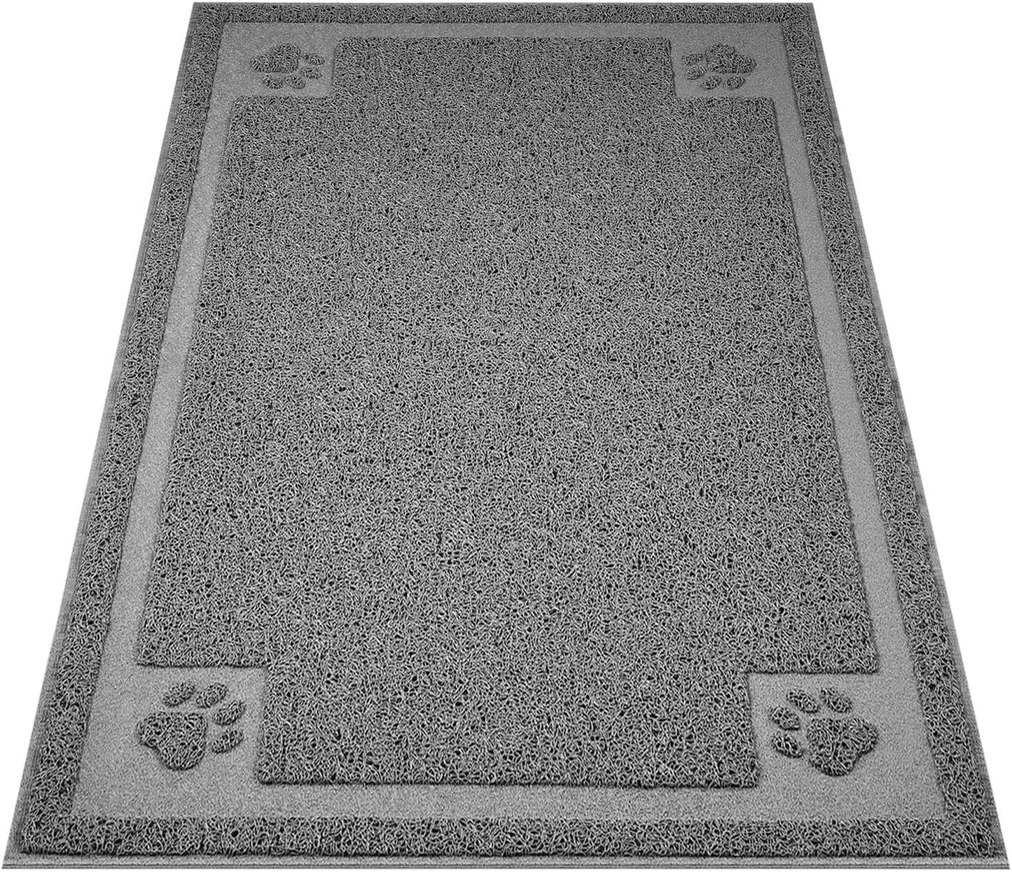 UPSKY Large Cat Litter Mat Trapper 35"×23" Traps Litter from Box and Paws Scatter Control for Litter Box Soft on Sensitive Kitty Paws Easy to Clean