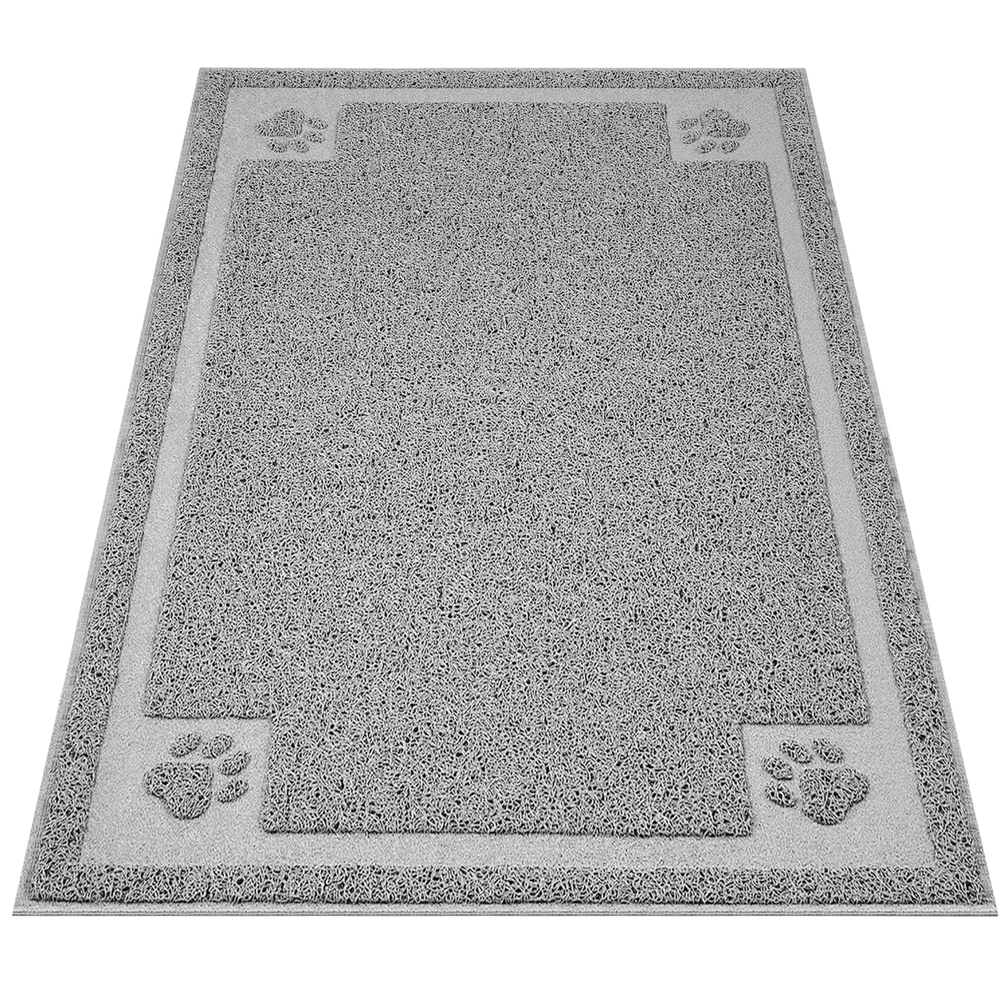 UPSKY Large Cat Litter Mat Trapper 35"×23" Traps Litter from Box and Paws Scatter Control for Litter Box Soft on Sensitive Kitty Paws Easy to Clean