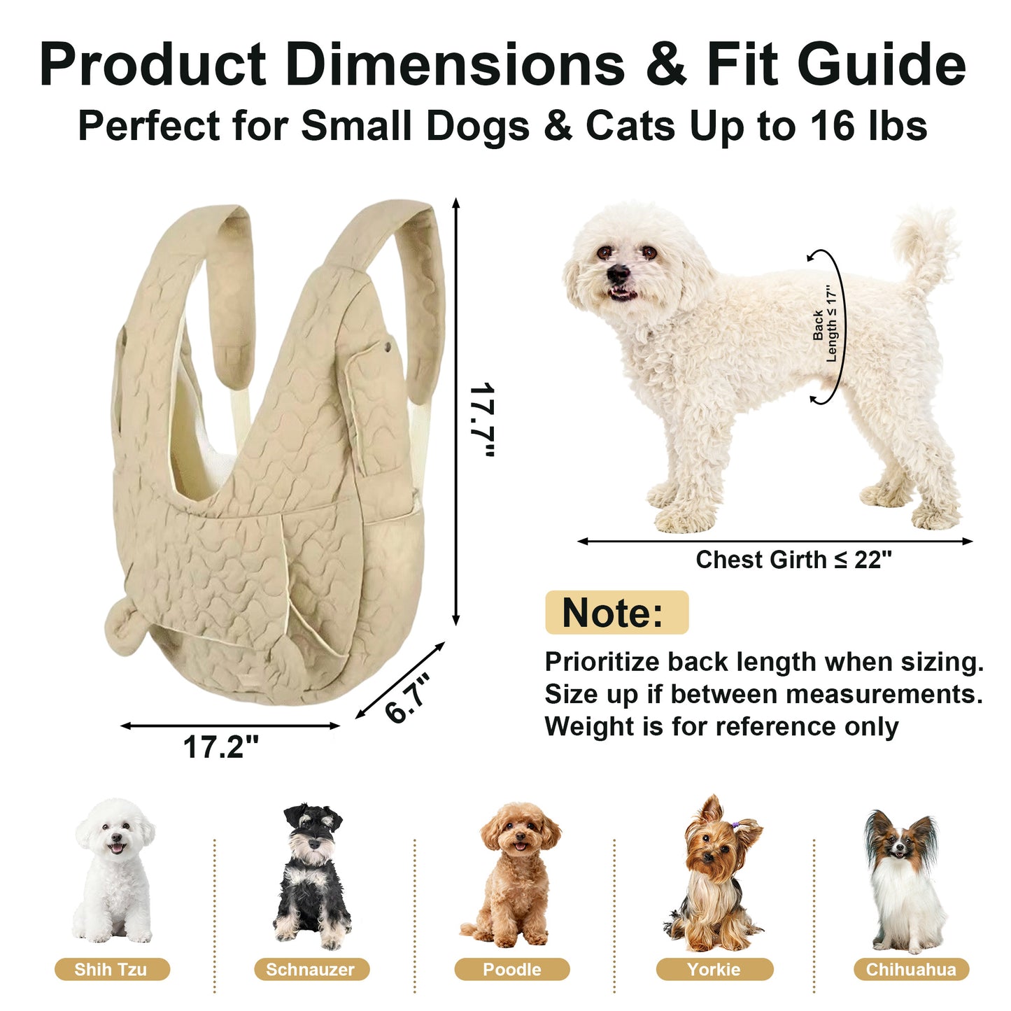 Twinsing Breathable Shoulder Strap Dog & Cat Backpack Carrier, Brown