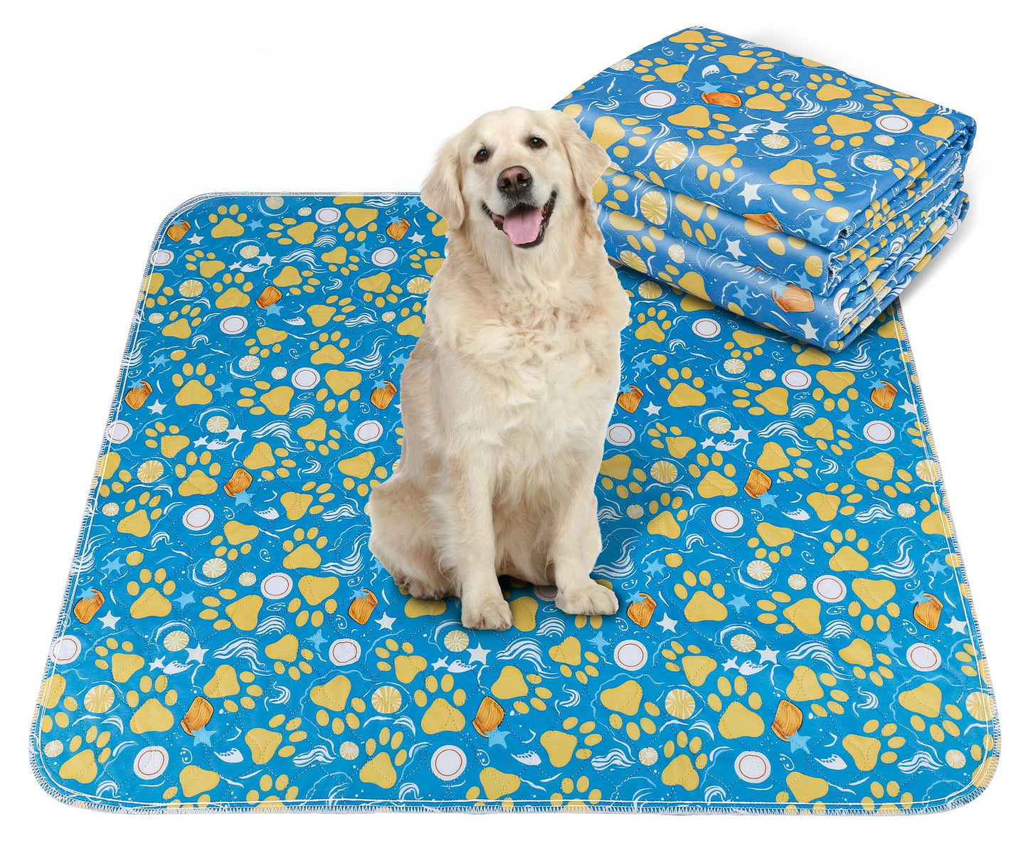 UPSKY Washable Reusable Super Absorbent Waterproof Dog Pee Pads, 2 count