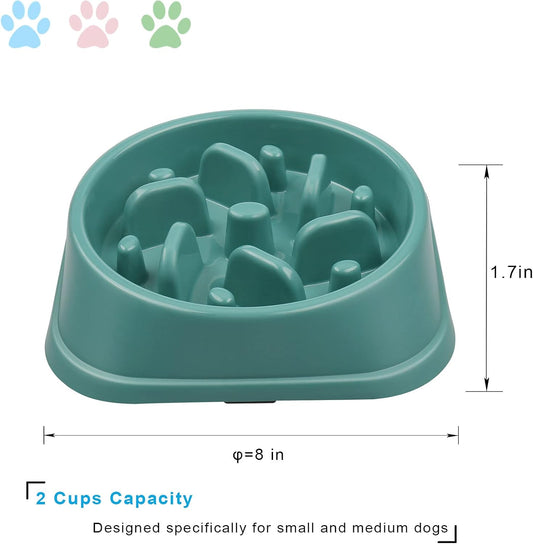 UPSKY Slow Feeder Small Dog Puzzle Bowl Feeder - Anti-Slip, Anti-Bloat, Anti-Choking (12-70 lbs)