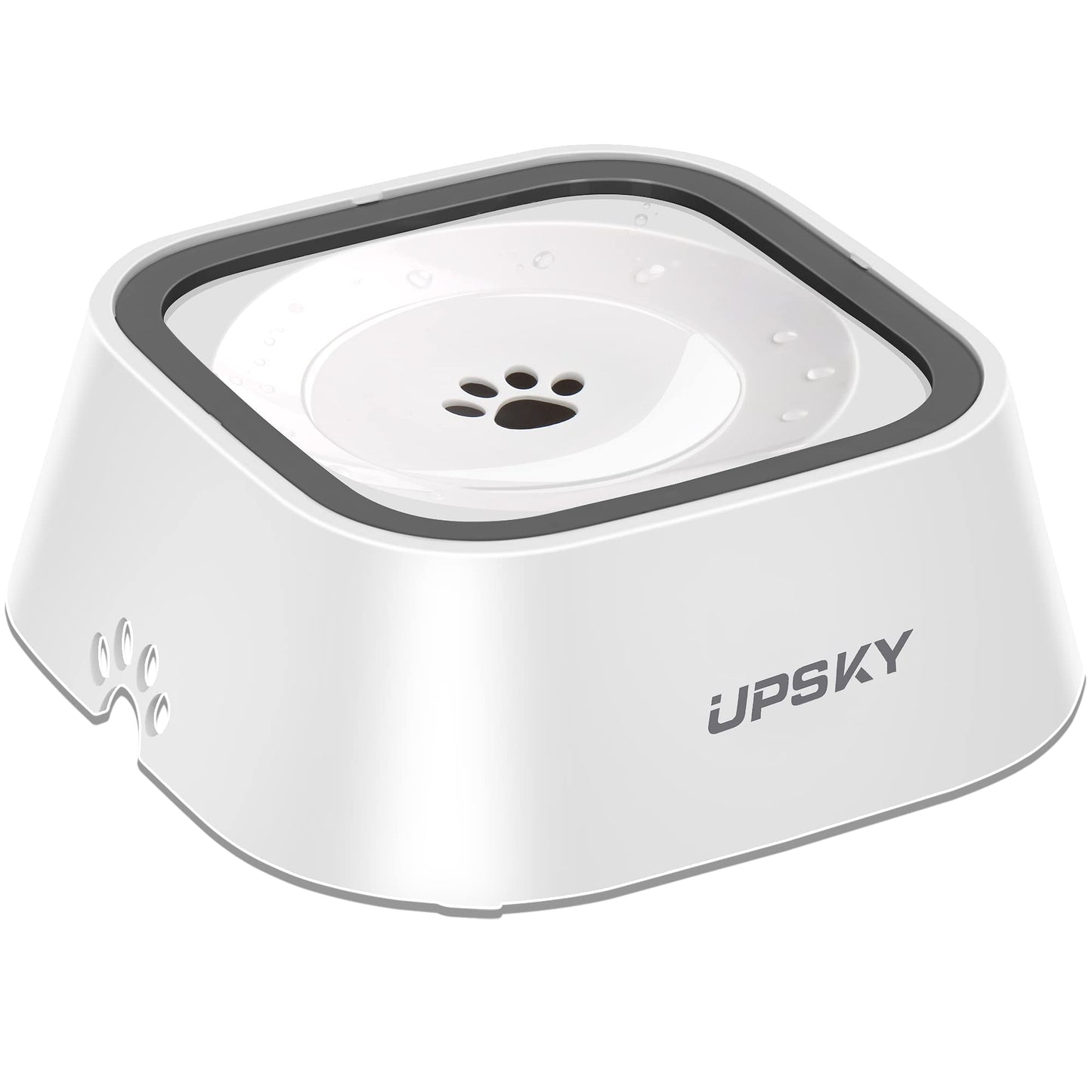 UPSKY No-Spill Pet Water Bowl, Slow Water Feeder, No-Slip Pet Water Dispenser 35oz Feeder Bowl for Dogs and Cats