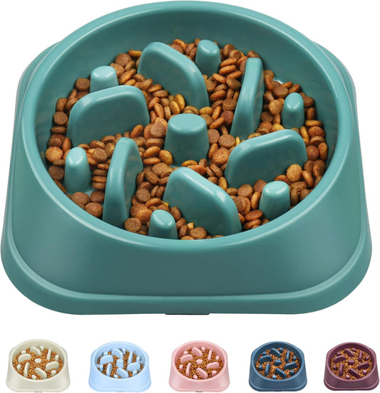 UPSKY Slow Feeder Small Dog Puzzle Bowl Feeder - Anti-Slip, Anti-Bloat, Anti-Choking (12-70 lbs)