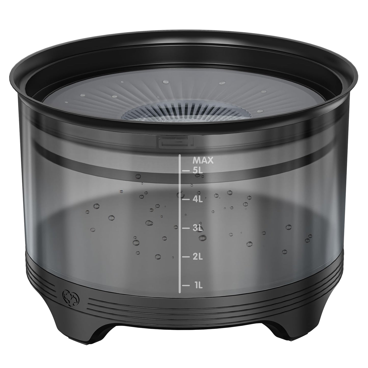 UPSKY 5.5L Dog Water Bowl,186oz Large Capacity, No Spill Anti-Slip Slow Drinking Pet Feeder for Messy Drinkers