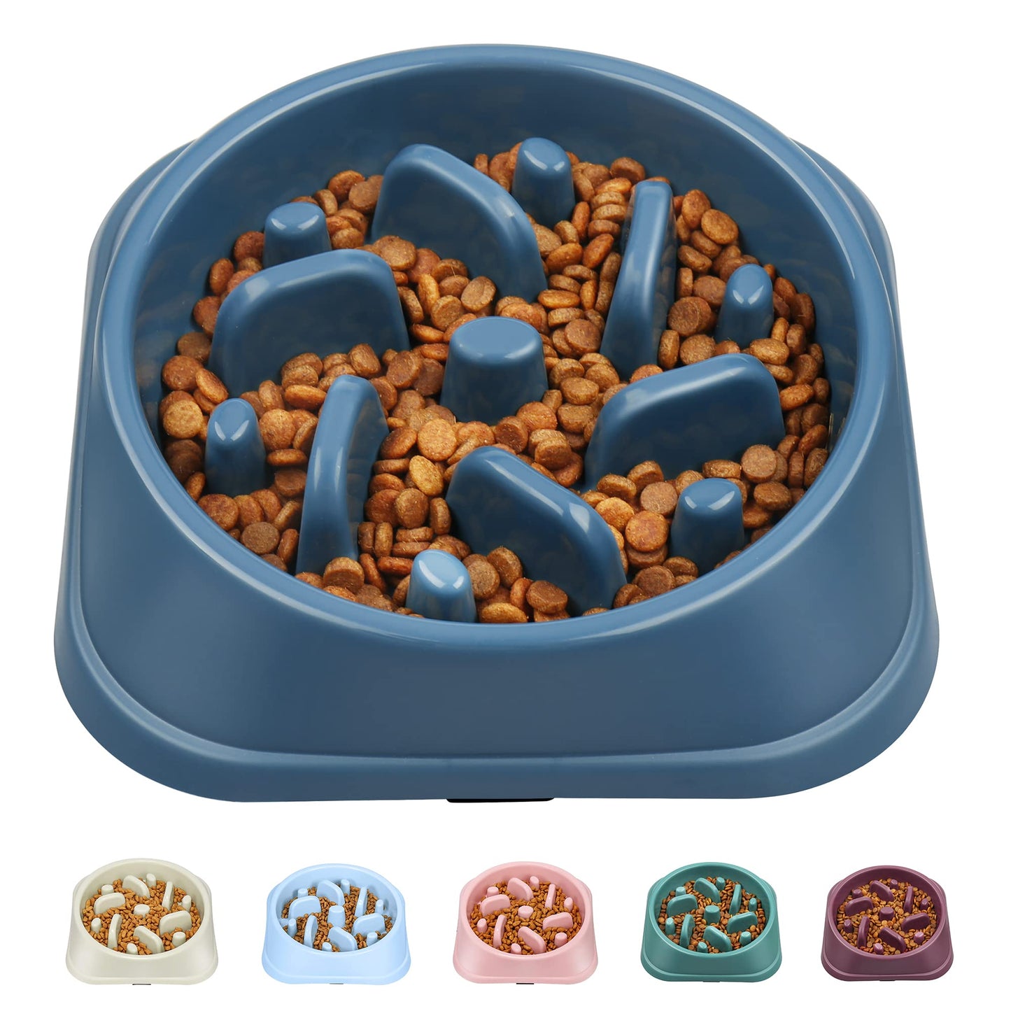 UPSKY Slow Feeder Small Dog Puzzle Bowl Feeder - Anti-Slip, Anti-Bloat, Anti-Choking (12-70 lbs)